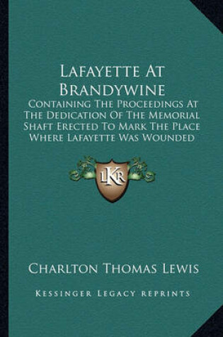 Cover of Lafayette at Brandywine