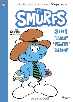 Book cover for Smurfs 3-in-1 Vol. 8