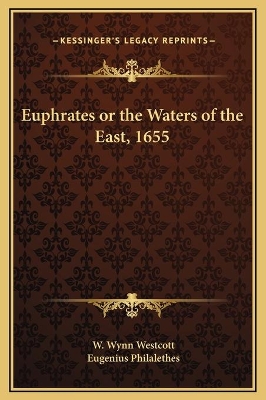 Book cover for Euphrates or the Waters of the East, 1655