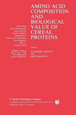 Cover of Amino Acid Composition and Biological Value of Cereal Proteins