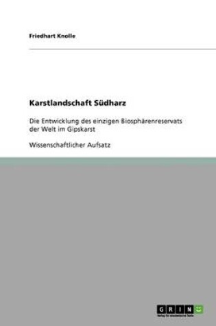 Cover of Karstlandschaft Südharz