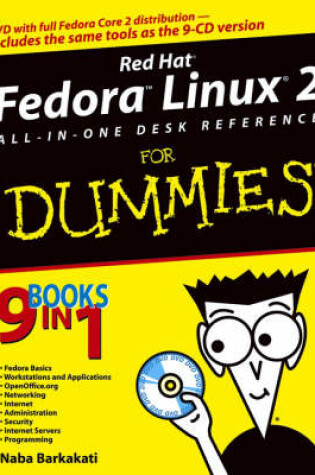 Cover of Fedora X All-in-One Desk Reference For Dummies