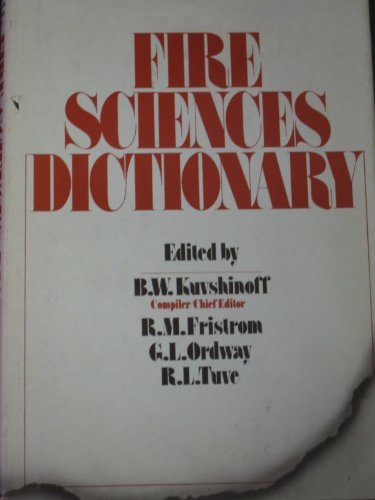 Cover of Fire Sciences Dictionary