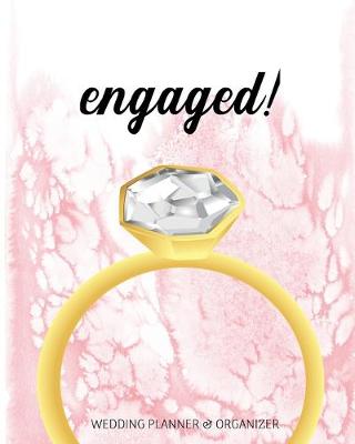 Book cover for Engaged Wedding Planner & Organizer