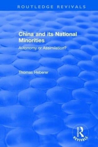 Cover of China and Its National Minorities