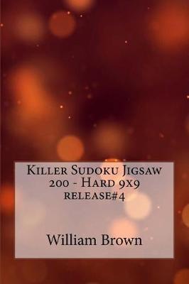 Book cover for Killer Sudoku Jigsaw 200 - Hard 9x9 release#4