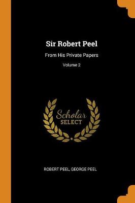 Book cover for Sir Robert Peel