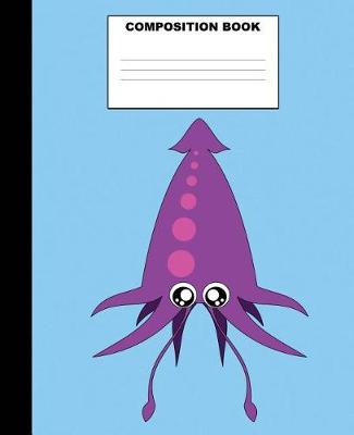 Book cover for Squid Composition Book