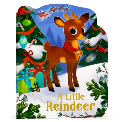 Book cover for A Little Reindeer