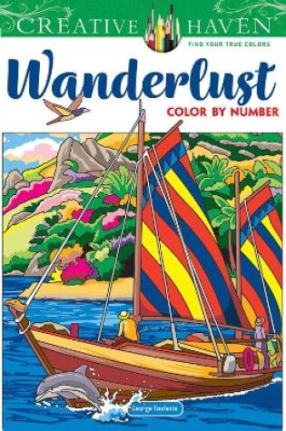 Cover of Creative Haven Wanderlust Color by Number