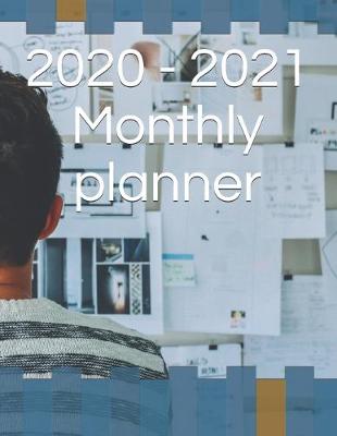 Book cover for 2020 - 2021 Monthly planner