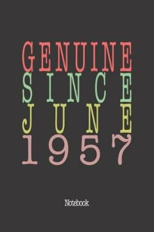 Cover of Genuine Since June 1957