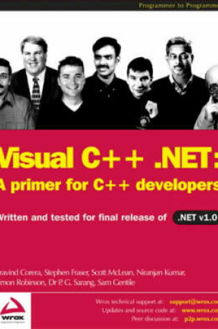 Cover of Visual C++ .NET