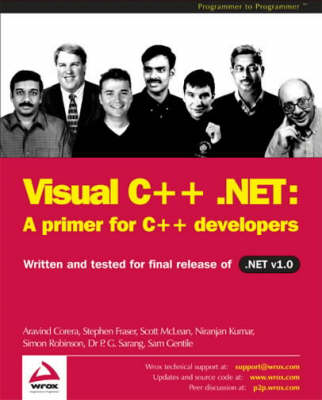 Book cover for Visual C++ .NET