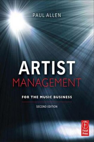 Cover of Artist Management for the Music Business 2e