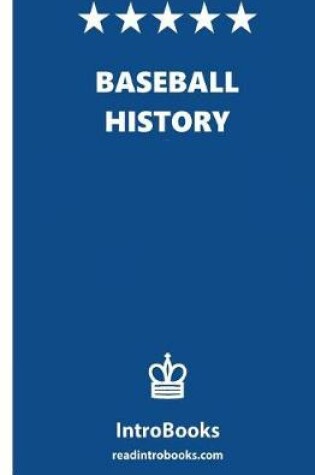 Cover of Baseball History