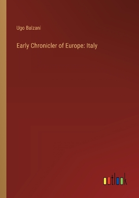 Book cover for Early Chronicler of Europe