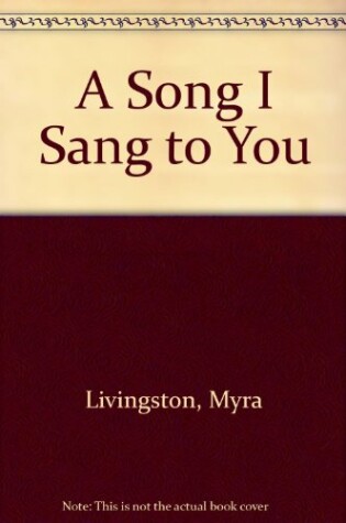 Cover of A Song I Sang to You