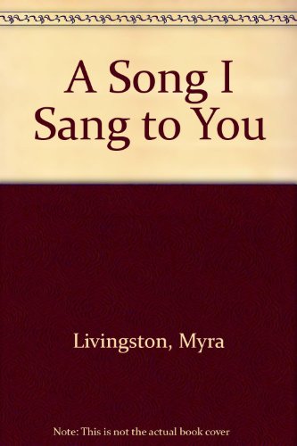 Book cover for A Song I Sang to You