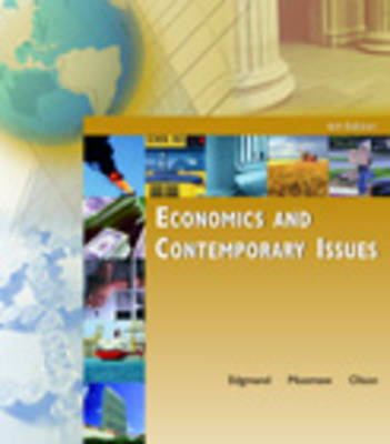 Book cover for Economics and Contemporary Issues with Economic Applications Card