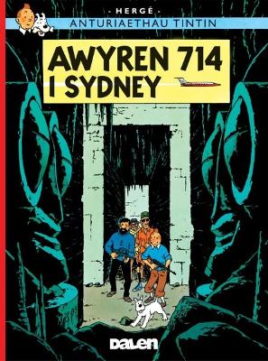 Book cover for Cyfres Anturiaethau Tintin: Awyren 714 i Sydney