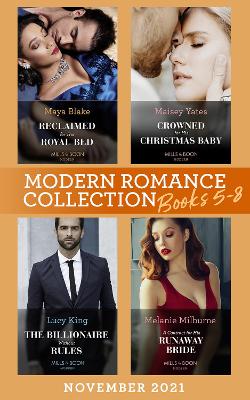 Book cover for Modern Romance November 2021 Books 5-8