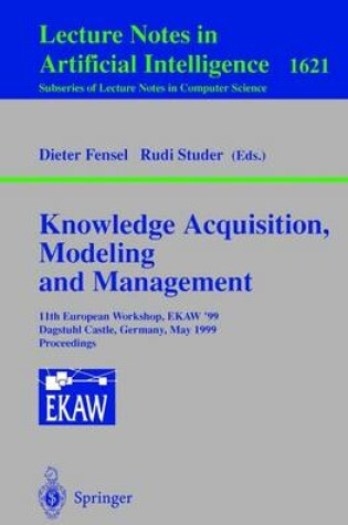 Cover of Knowledge Acquisition, Modeling and Management