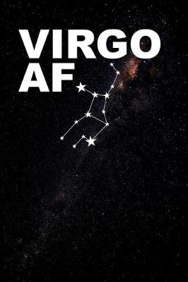 Book cover for Virgo AF Notebook