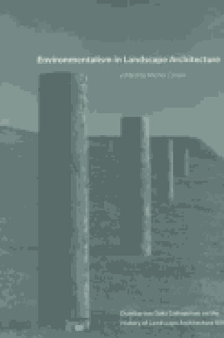 Cover of Environmentalism in Landscape Architecture