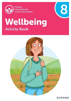 Book cover for Oxford International Wellbeing: Activity Book 8