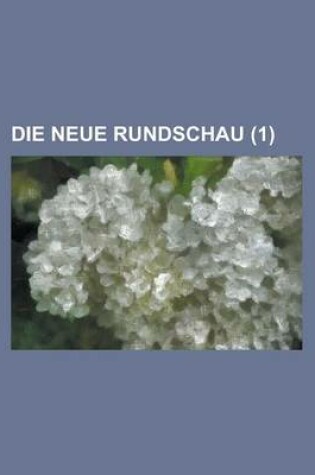 Cover of Die Neue Rundschau (1)