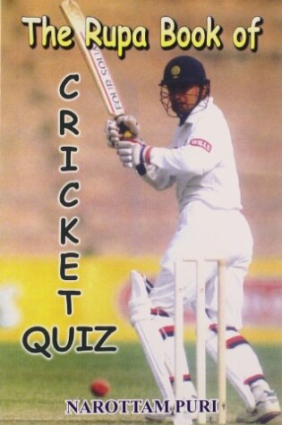 Cover of The Rupa Book of Cricket Quiz