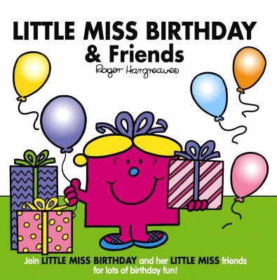 Book cover for Little Miss Birthday and Friends