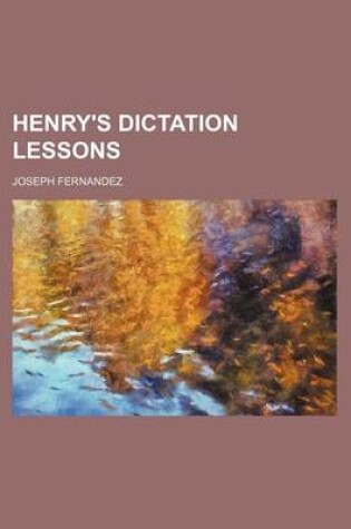 Cover of Henry's Dictation Lessons