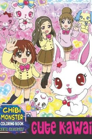 Cover of Cute Chibi Monster Coloring Book