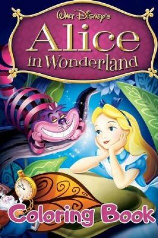 Cover of Alice in Wonderland Coloring Book