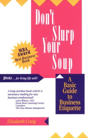 Book cover for Don't Slurp Your Soup