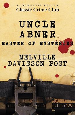 Book cover for Uncle Abner: Master of Mysteries