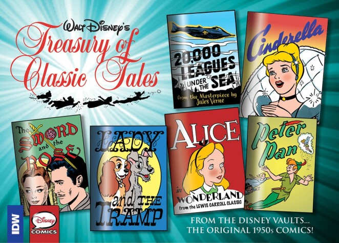 Cover of Walt Disney's Treasury of Classic Tales, Vol. 1