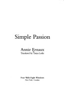 Book cover for Simple Passion