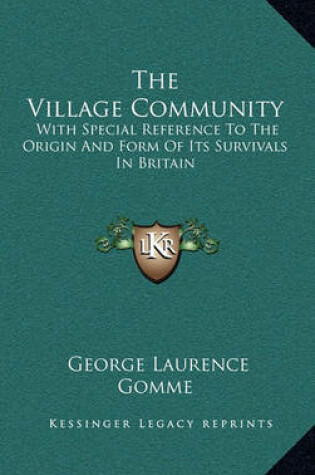 Cover of The Village Community