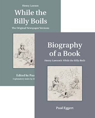 Book cover for While the Billy Boils