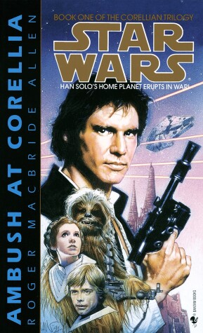 Book cover for Ambush at Corellia: Star Wars Legends (The Corellian Trilogy)