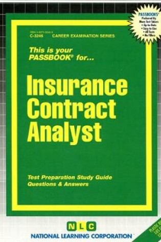 Cover of Insurance Contract Analyst