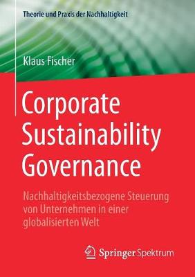 Book cover for Corporate Sustainability Governance