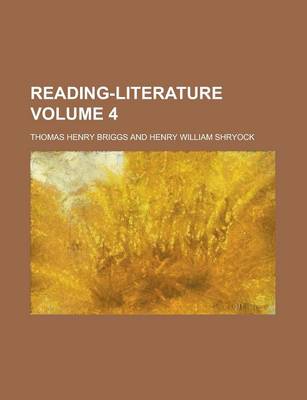 Book cover for Reading-Literature Volume 4