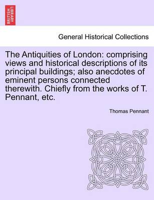 Book cover for The Antiquities of London