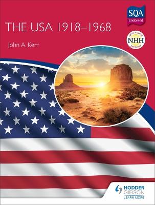 Book cover for New Higher History: The USA 1918-68