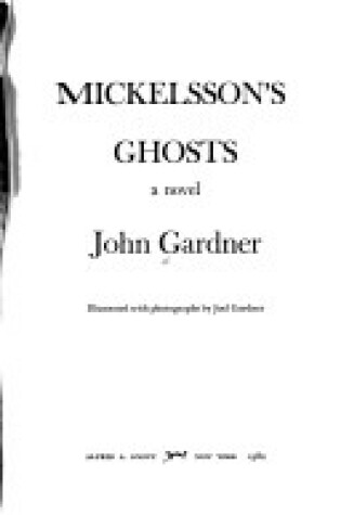 Cover of Mickelsson's Ghosts