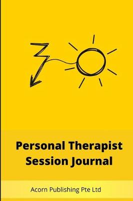 Book cover for Personal Therapist Session Journal